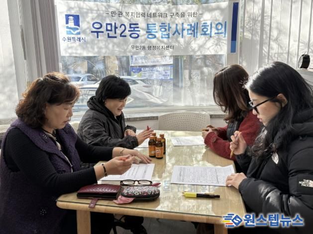 수원시 팔달구 우만2동 지역사회보장협의체, 선제적 통합돌봄 지원체계 구축에 나서