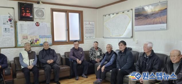 고양시 행주동, 새해맞이 경로당 순회 방문…현장 소통 행정 펼쳐