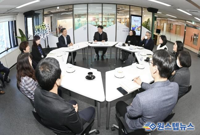 부천시는 지난 21일 부천문화재단과 소통 간담회를 진행했다.