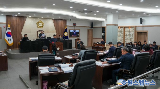 괴산군의회, 2026년 새해 첫 임시회 폐회