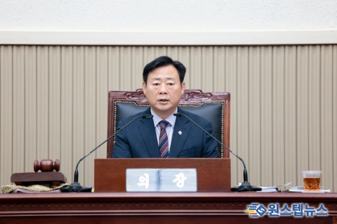 구리시의회 신동화 의장 GTX-B 정차 및 대광법 개정 촉구 결의안 채택