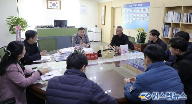 수원시 팔달구, 수원시축구협회 팔달지회와 '현장의 목소리 담는 간담회' 가져