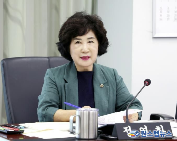 성남시의회 정연화 의원, 성남시 골목상권 공동체 지원 조례안 부결