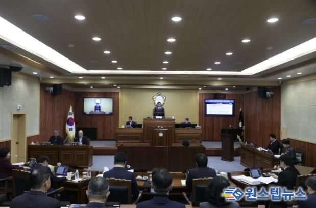 가평군의회, 제335회 임시회 폐회