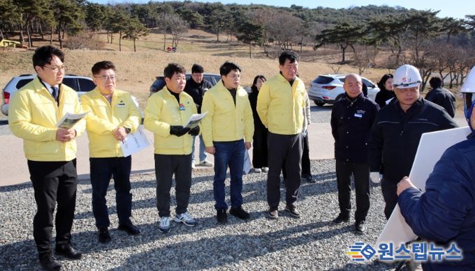 화순 고인돌정원 조성사업 현장방문 활동