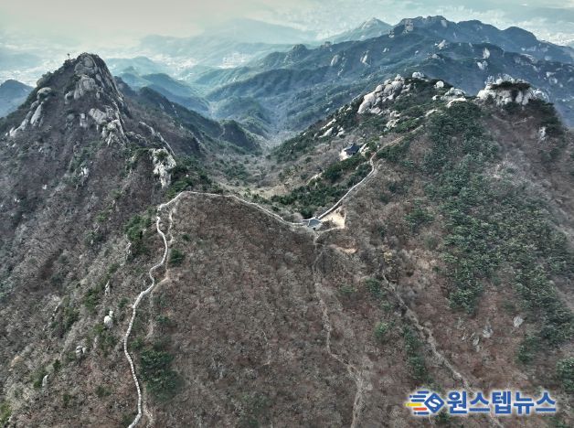 북한산성 대남문 주변 드론 사진.jpg 바로보기1.북한산성 대남문 주변 드론 사진