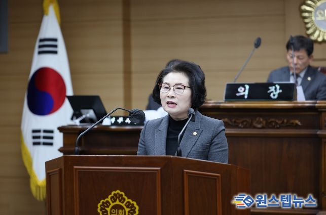 부여군의회 윤선예 의원 5분 발언
