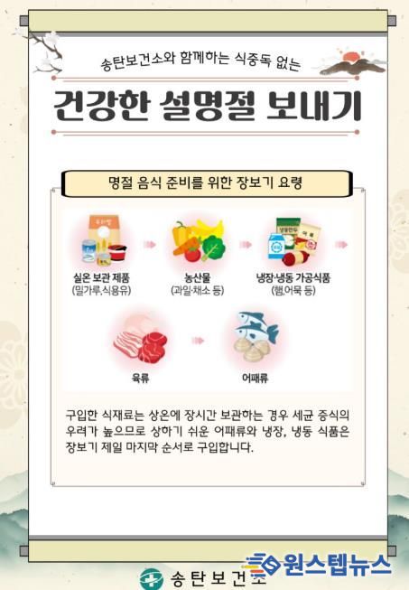 평택시, 건강한 설명절 보내기 위한 음식 안전 관리 수칙 안내