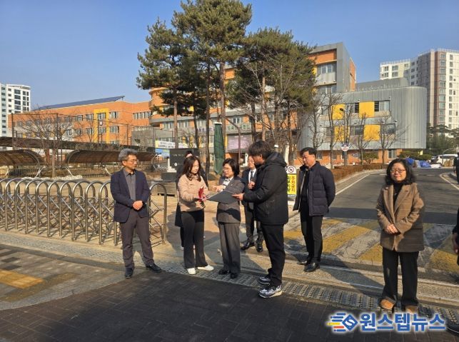 이애형 의원, 수원 초중고교 현장 방문해 교육 환경 점검 및 현안 청취