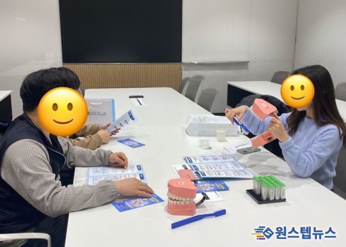 송탄보건소, 찾아가는 ‘직장인, 올바른 구강건강 관리’ 교육 운영
