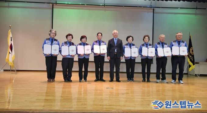 구리시 실버경찰봉사대, 안전교육과 함께 본격 출발