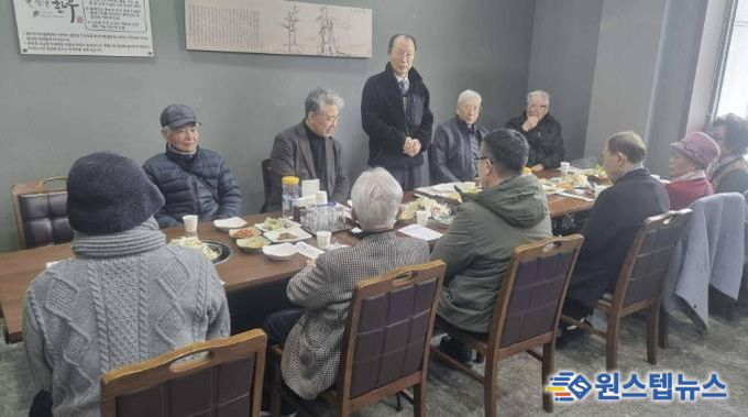 가평군, 3.1절 기념 광복회원 간담회서 감사 전해