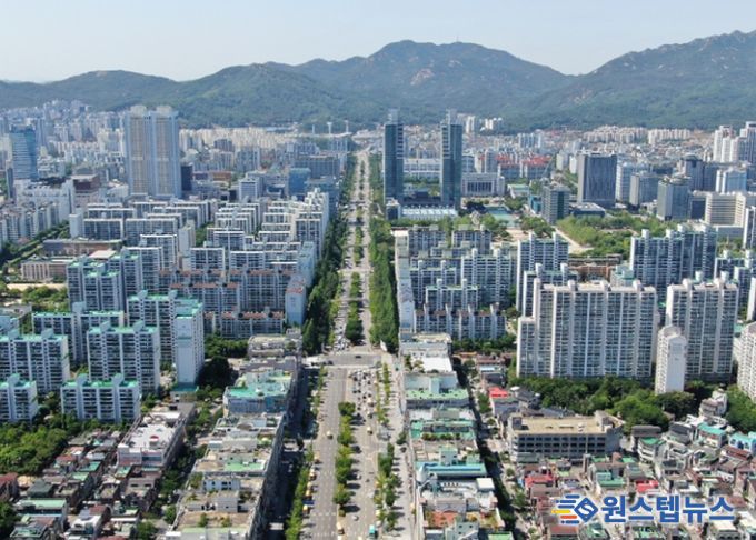 평촌신도시 전경