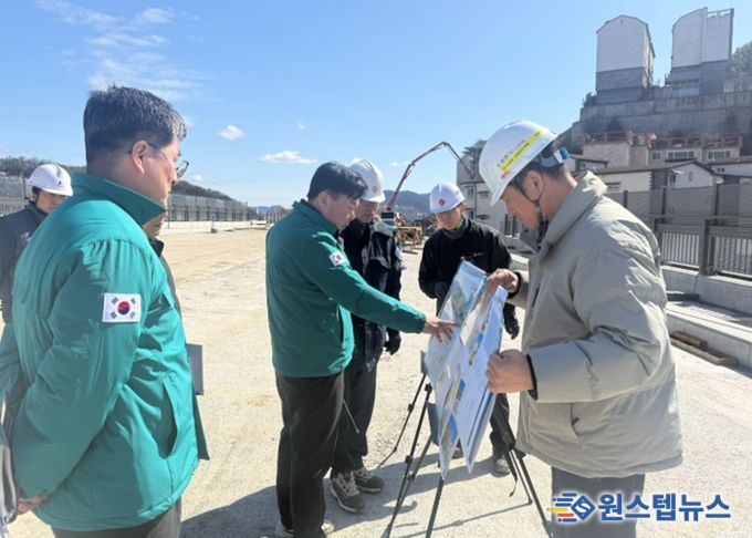 광주시, 해빙기 맞아 주요 사업 현장 안전점검 실시