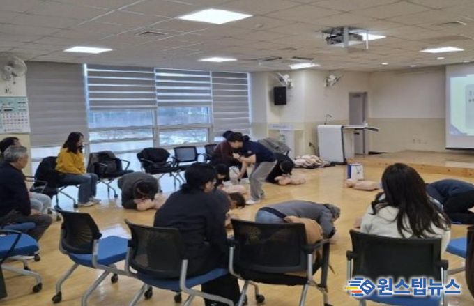 동두천시, 심폐소생술 및 응급처치 교육 실시