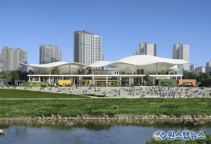 화성시립미술관 국제지명 설계공모 최종 선정작 조감도