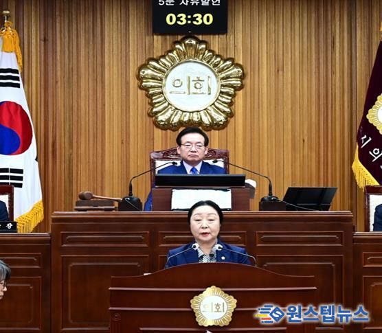 박수경 목포시의원, “인구 20만 붕괴 위기…근본적 인구정책 마련해야”