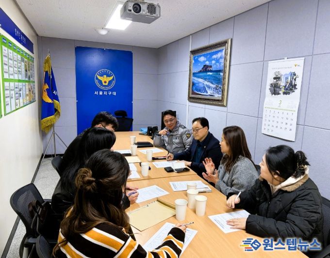 김춘수 서구의원, 간재울초 금연환경 조성 현장 간담회 개최