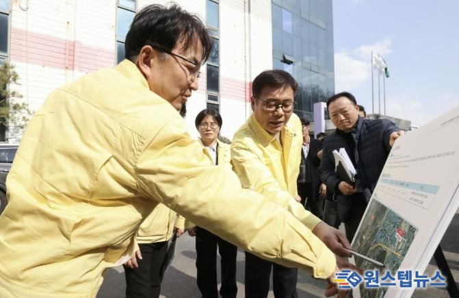 의왕시, 해빙기 안전사고 대비 급경사지 안전 점검 실시