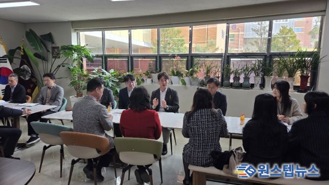 김일중 의원, 이천 증포중 교육환경 개선 논의... “신관 교실 정상 운영 지원 필요”
