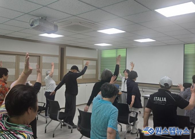 남양주풍양보건소, 별내보건지소서 어르신 운동교실 ‘활기찬 인생 스텝업’운영