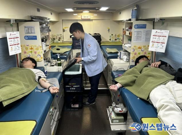 군포문화재단, 6년째 이어온 생명나눔 실천… 임직원·지역 예술인 헌혈 동참