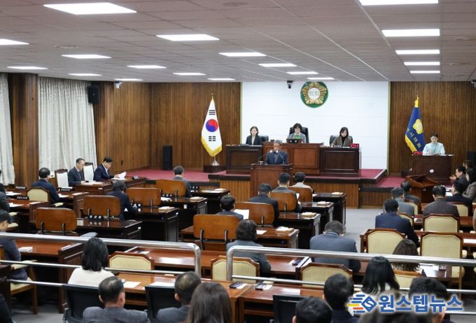 제359회 동해시의회 임시회 개회