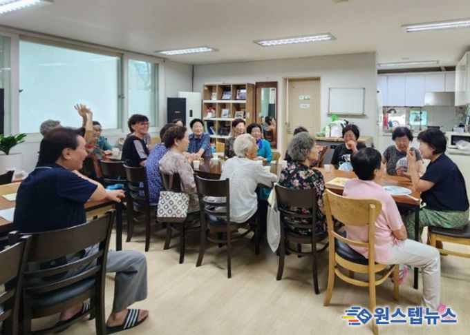 2025년 치매안심마을 프로그램 운영 사진