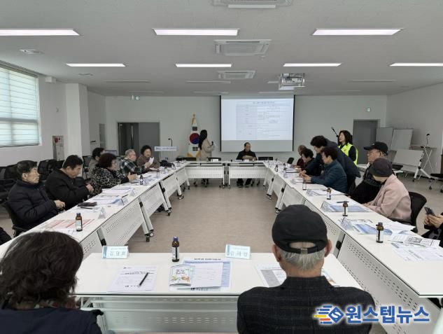 수원시 권선구, 경로당 찾아가는 무상교통(버스비) 교육 진행