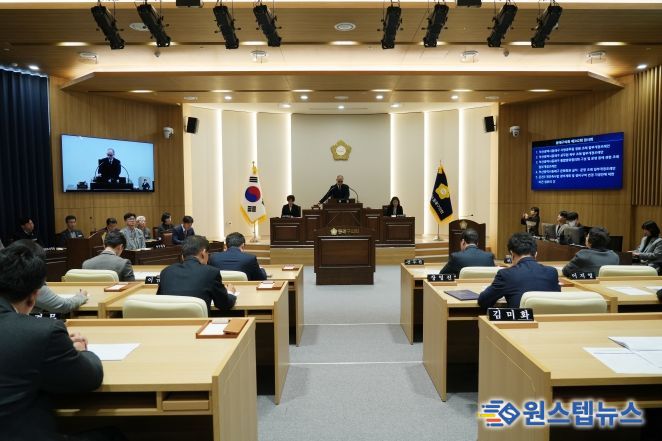 동래구의회 제342회 임시회 마무리…결산검사위원 선임