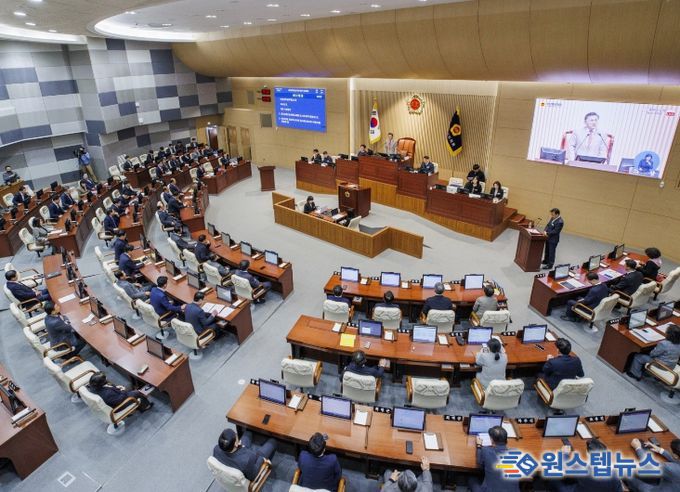 경상북도의회, 제361회 임시회 개회