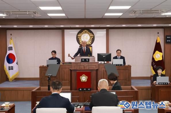 제297회 합천군의회 임시회 개회