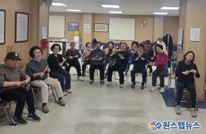 수원시 장안구, 경로당 문화교실 프로그램 운영