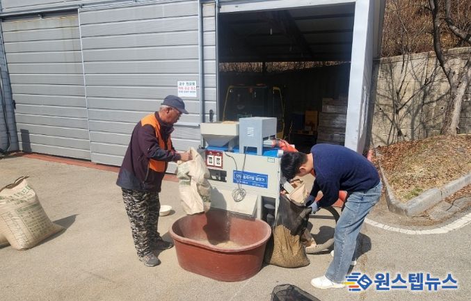 탈망정선기·온탕소독기 운영