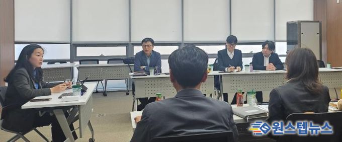 이지윤 충남도의원, 탕정고 신설 추진 상황 중간 점검