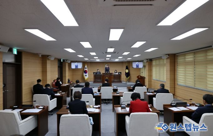 부여군의회, 제300회 임시회 마무리