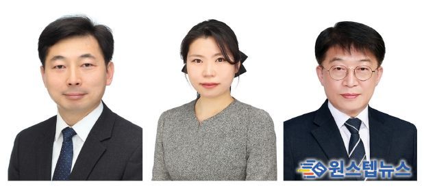 대표발의 의원(왼쪽부터 김정훈 의원, 추보라 의원, 이정근 의원)