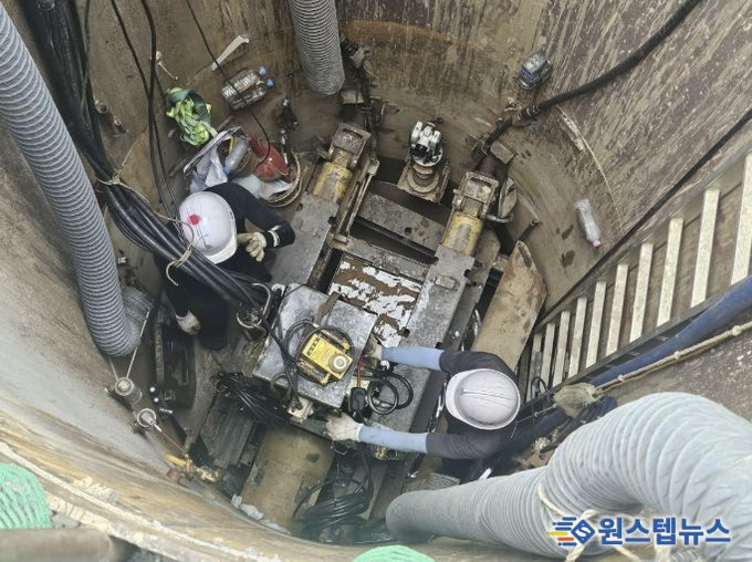 대자 1, 2 하수관로 정비사업 공사