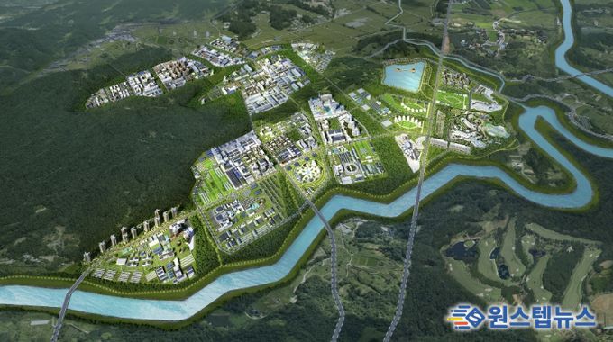 포천시 평화경제특구 조감도