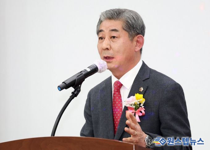 인천시의회 정해권 의장, 주민자치연합회장 이・취임식 참석