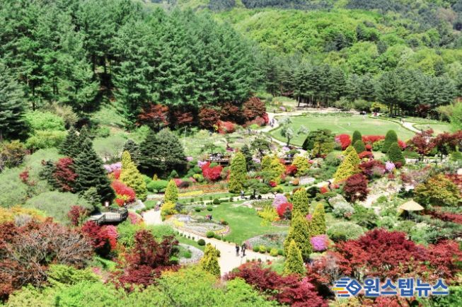 아침고요수목원, 가평 상면 주민에 '무료개방'