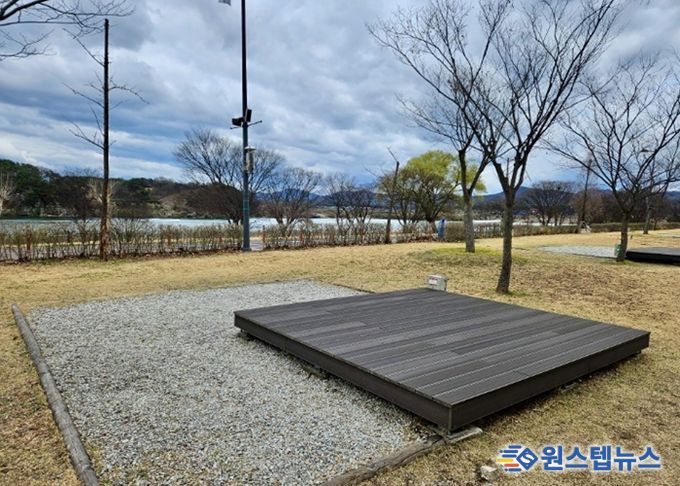 여주도시공사, 금은모래캠핑장 노후 데크 교체로 ‘안전·쾌적’ 두 마리 토끼 잡는다
