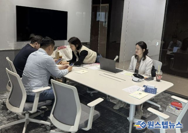 과천시 보건소, 관내 기업에서 '찾아가는 모바일 헬스케어 검진' 시행