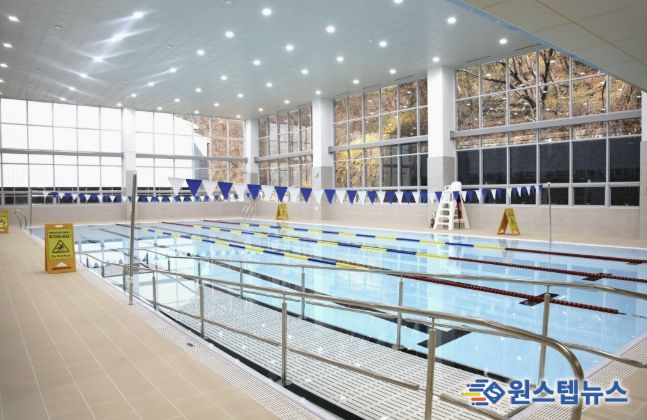 반다비체육문화센터 수영장 전경. (사진=안산도시공사 제공)
