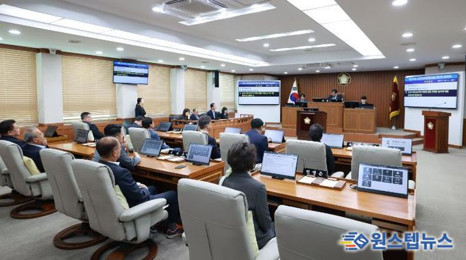 논산시의회, 제271회 임시회 개회