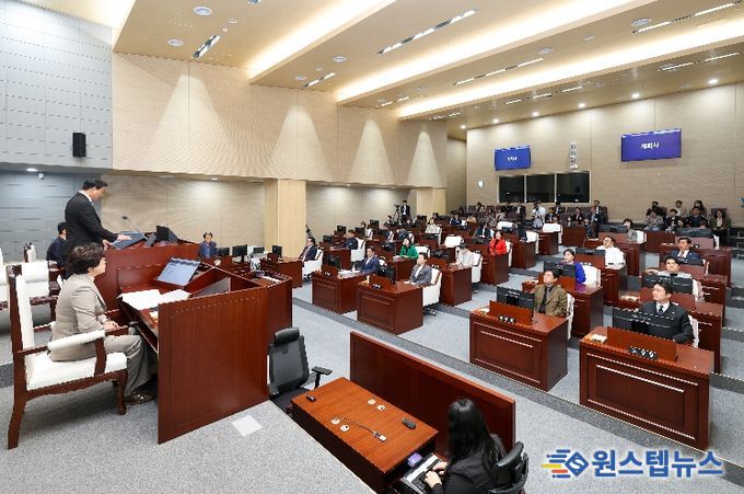 15일 동작구의회 제346회 임시회 제1차 본회의