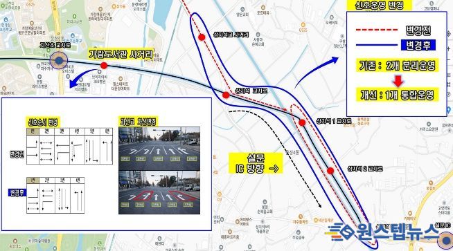 파주시, 가람도서관~설문나들목(IC) 구간 교통체계 대폭 개선